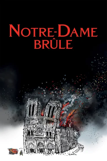 Notre-Dame brûle